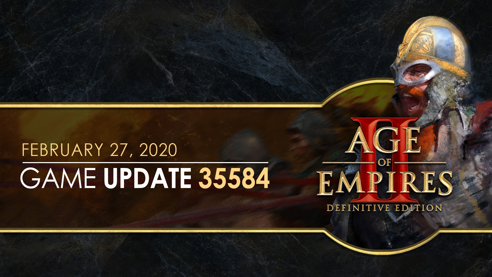 [AOE2] DE 更新 #35584