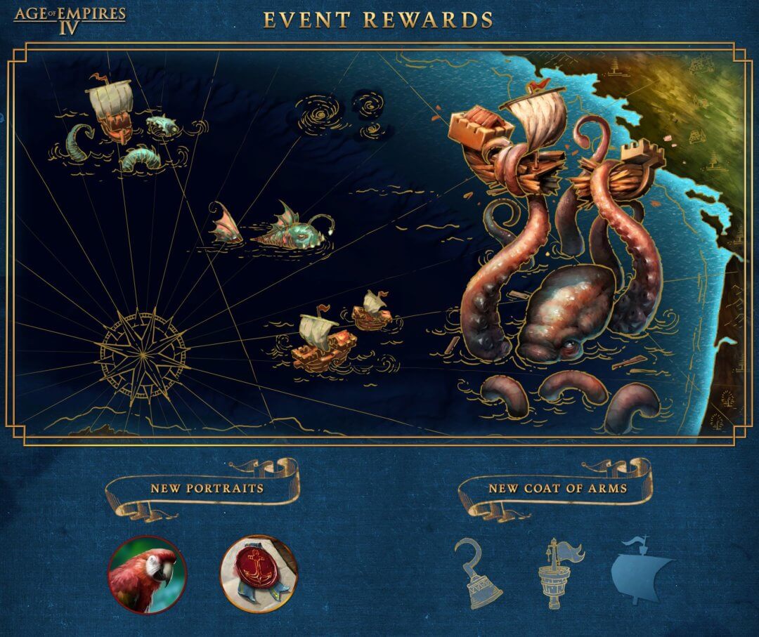Event one season two rewards for age of empires iv