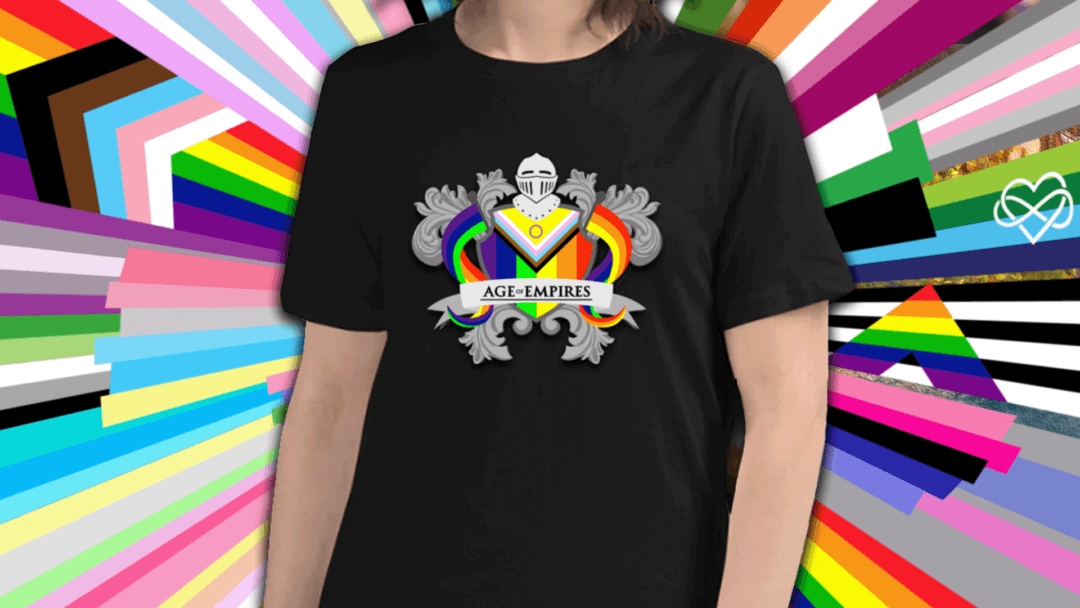 Pride age of empires t-shirt