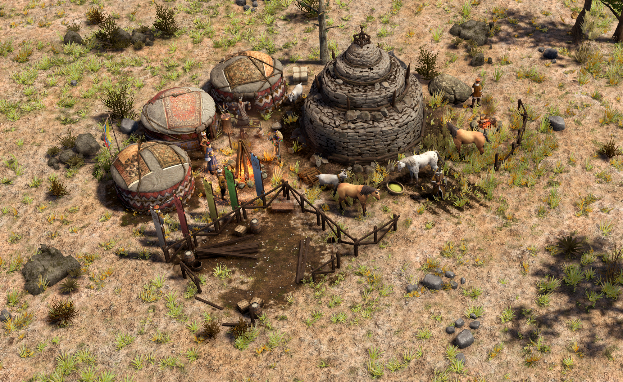 Image of Tengri shrine in game