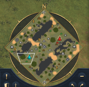 Game map Alati in AoE IV