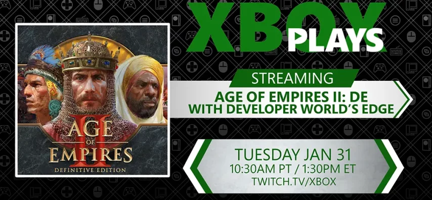 Xbox Plays: Age of Empires II DE Stream