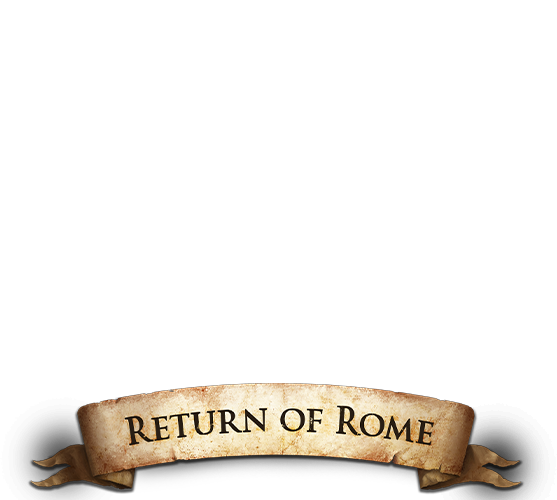 Return of Rome title logo
